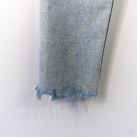 Levi's Line 8 Distressed Raw Hem Jeans Juniors Size 3 - Picture 9 of 15